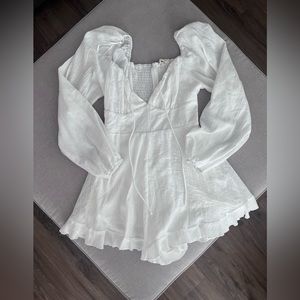 Ruby Sees White Romper - Size 12